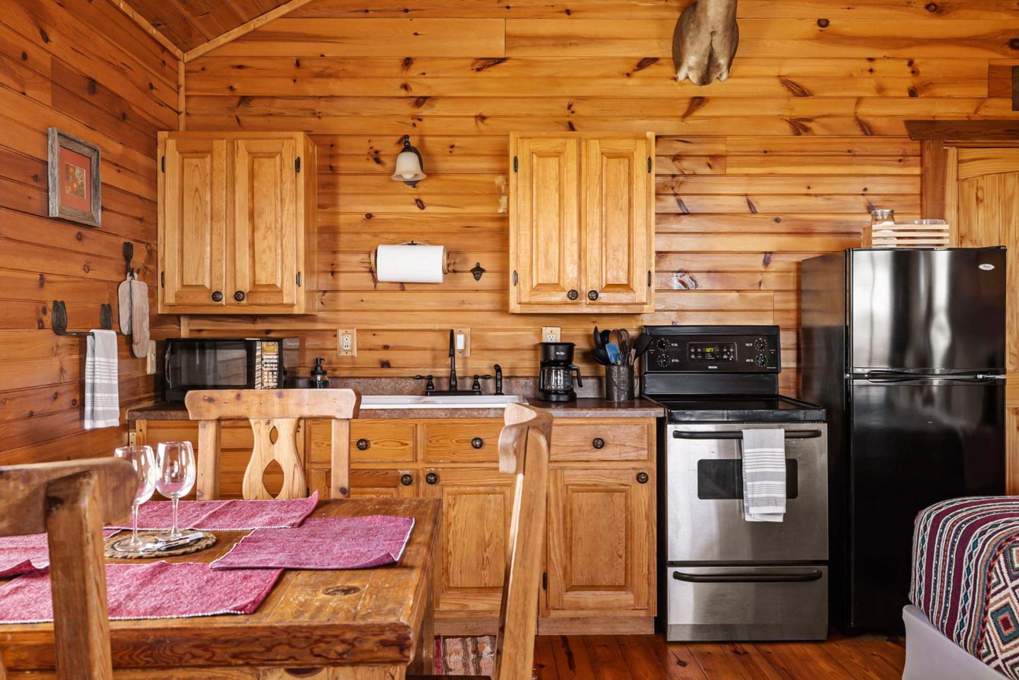 Enchanted Rockview Cabins Crabapple 客房 照片