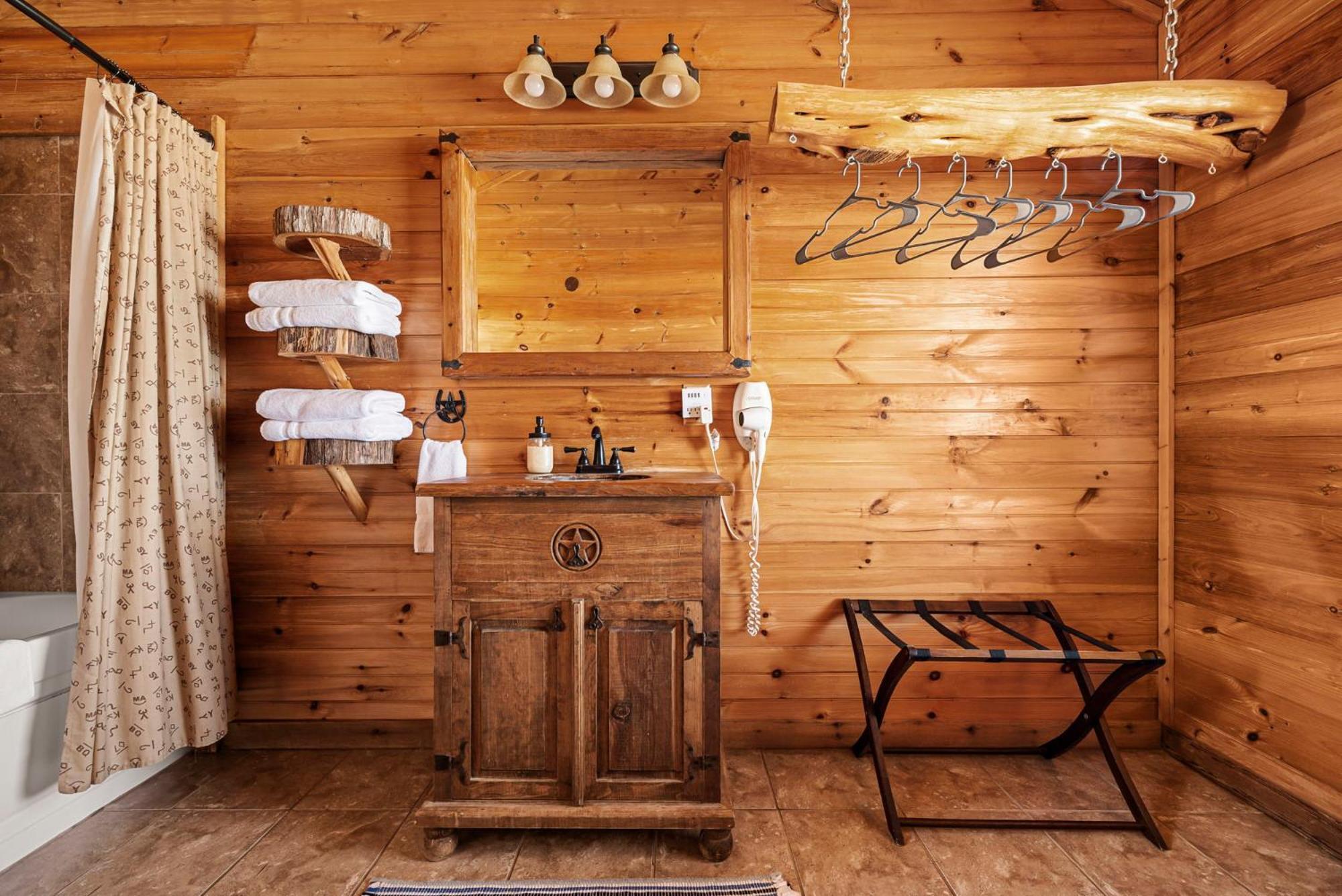 Enchanted Rockview Cabins Crabapple 客房 照片